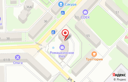 Ромашкинское РНУ на карте