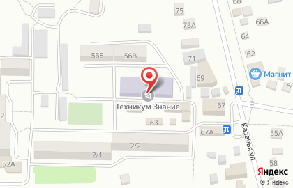 Северо-Кавказский техникум Знание на ​Петровского на карте