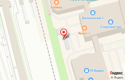 ПЭК:EASYWAY на Балканской площади на карте