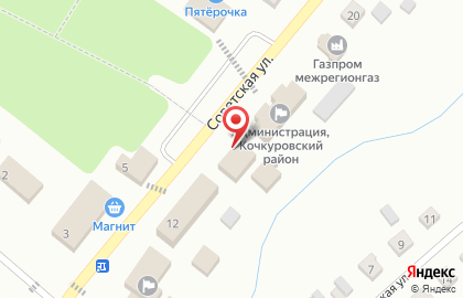 Кочкуровский районный суд Республики Мордовия на карте