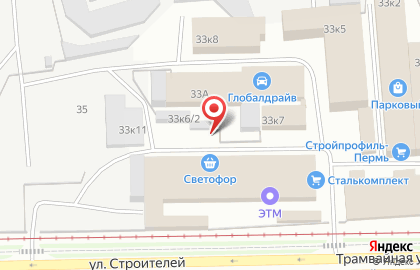 Магазин Сарвина в Дзержинском районе на карте