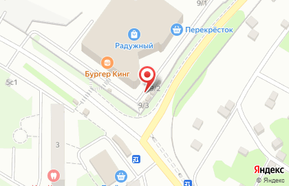 Киоск по продаже мороженого Славица на Садовой улице на карте