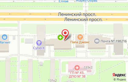 Салон оптики Зайди-Увидишь на Ленинском проспекте на карте