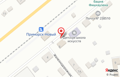 Магазин Крот на Железнодорожной улице на карте