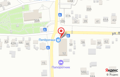 Аптека Сана на улице Ленина на карте