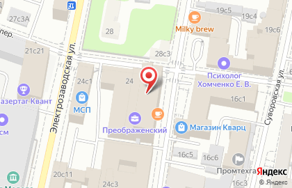 Rotec Telecom на Электрозаводской улице на карте