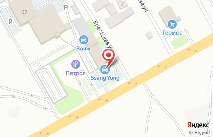 Автомагазин Вояж деталь на карте