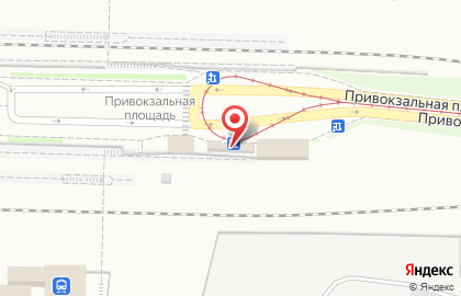 Русская дорога, автобусная станция на карте