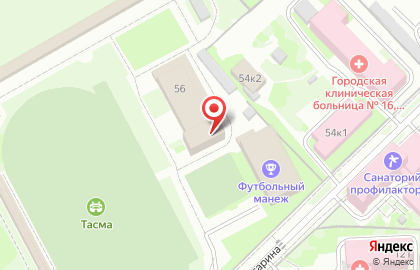 Стадион Тасма на карте