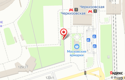 Салон красоты Gemianse на Большой Черкизовской улице на карте