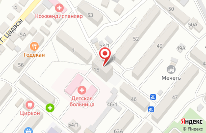 Гастроном №1 в Буйнакске на карте
