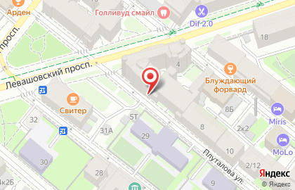 Фирма художественной ковки ИсПоЛин в Петроградском районе на карте