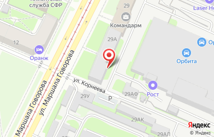 Автосервис по ремонту суппортов РТС на карте