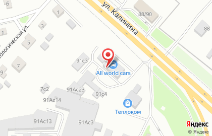 Торгово-производственная компания Ленточка в Октябрьском районе на карте