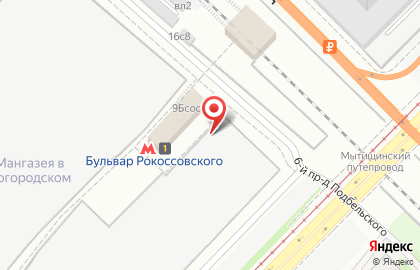 Фамилия на Бульваре Рокоссовского на карте