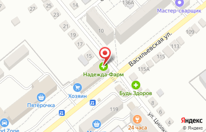 Ювелирная мастерская На Васильевской на карте