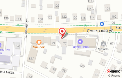 Фирма Стальком на Советской улице на карте