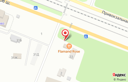 Ресторан Flamand Rose в Санкт-Петербурге на карте