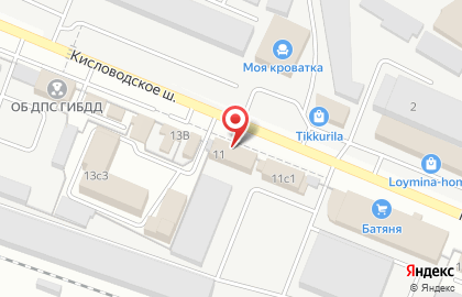 Компания Евроклимат на Кисловодском шоссе на карте