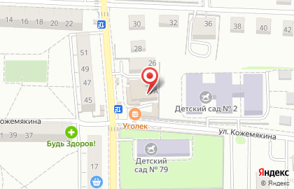 Автошкола в Калининграде на карте