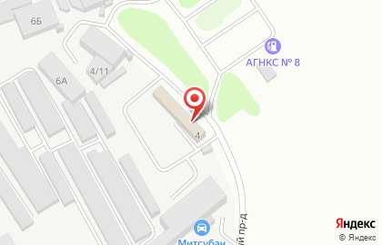 Московская областная организация Всероссийское общество автомобилистов на карте