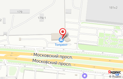 Магазин автозапчастей Рекорд-Авто на Московском проспекте на карте