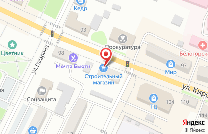 Окна-Строй на карте