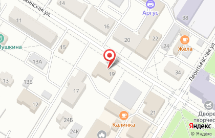 Страховая компания Ресо-Гарантия на Пушкинской улице на карте