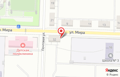 Центральное, г. Жигулёвск на карте