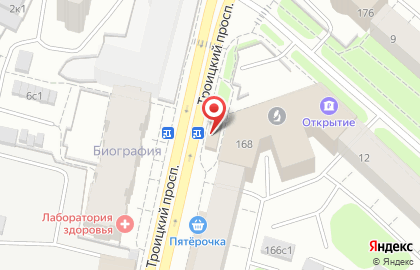 Булочка на улочке на Троицком проспекте на карте