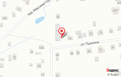 Детский сад №2 на улице Пушкина на карте