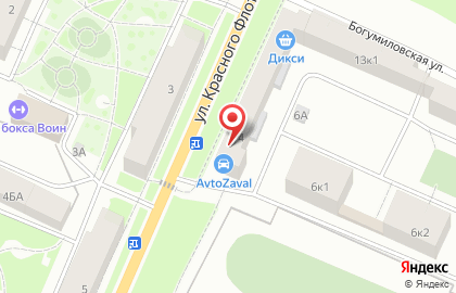 Магазин автозапчастей в Санкт-Петербурге на карте