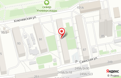 Семейная парикмахерская в Свердловском районе на карте