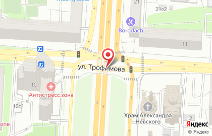 Боров на карте