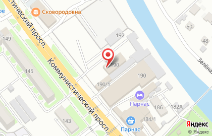 Горно-Алтайские электрические сети на Коммунистическом проспекте на карте