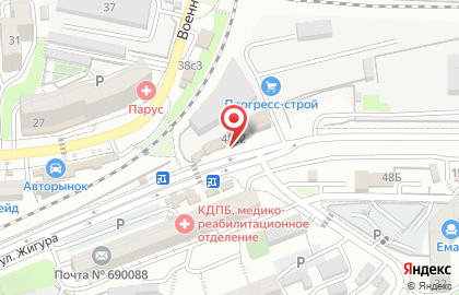 Продуктовый магазин На Жигура на карте