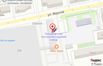 Компания Темпера на улице Фрунзе на карте