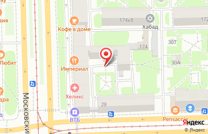 Медицинский центр Лазер+ на Московском проспекте на карте