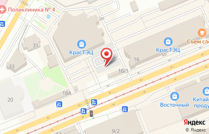 Аляска на улице 26 Бакинских Комиссаров на карте