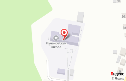 Детский сад, с. Лучаново на карте