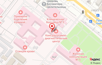 ОАО Банкомат, Крайинвестбанк на улице Красных Партизан на карте
