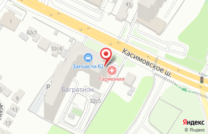 ФинКон на Касимовском шоссе на карте