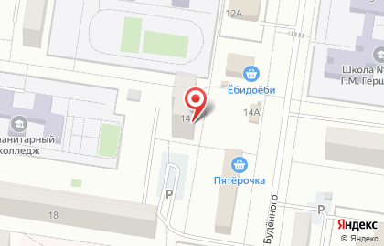 Кондитерский мир на бульваре Будённого на карте