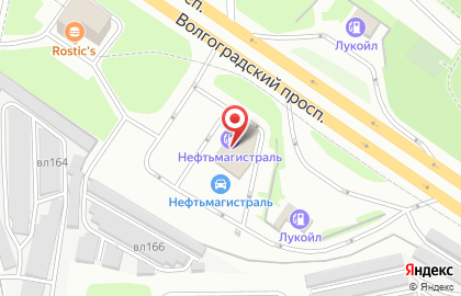 Нефтьмагистраль в Москве на карте