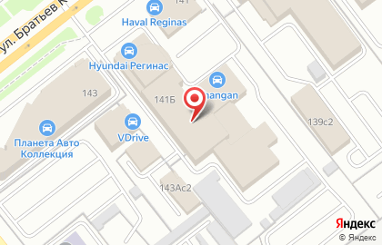 Лизинговая компания Европлан на улице Братьев Кашириных на карте