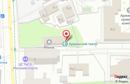 Московский Армянский театр на карте