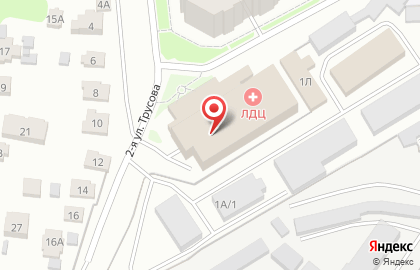 Автостоянка в Твери на карте
