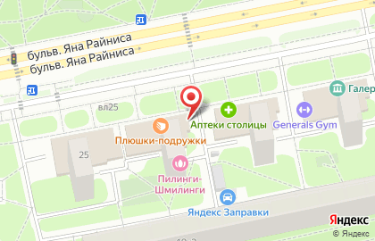 Супермаркет Дикси в Москве на карте