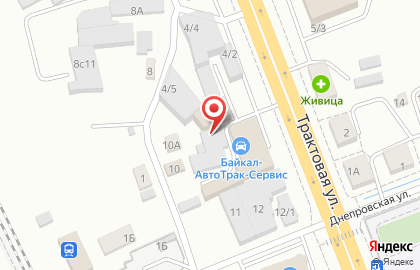 Байкал-АвтоТрак-Сервис на Трактовой улице, 4 на карте