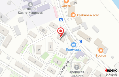 Салон связи МТС в Южно-Сахалинске на карте